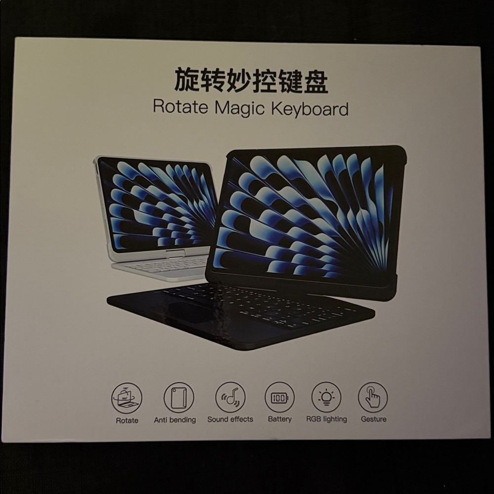 Rotate Magic Keyboard for Ipad Pro